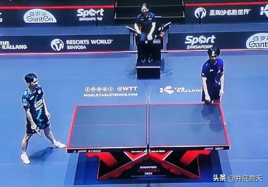 刚刚（4月28）王楚钦和张禹珍最后一局，发生了什么？状况百出。
裁判成了干扰比赛