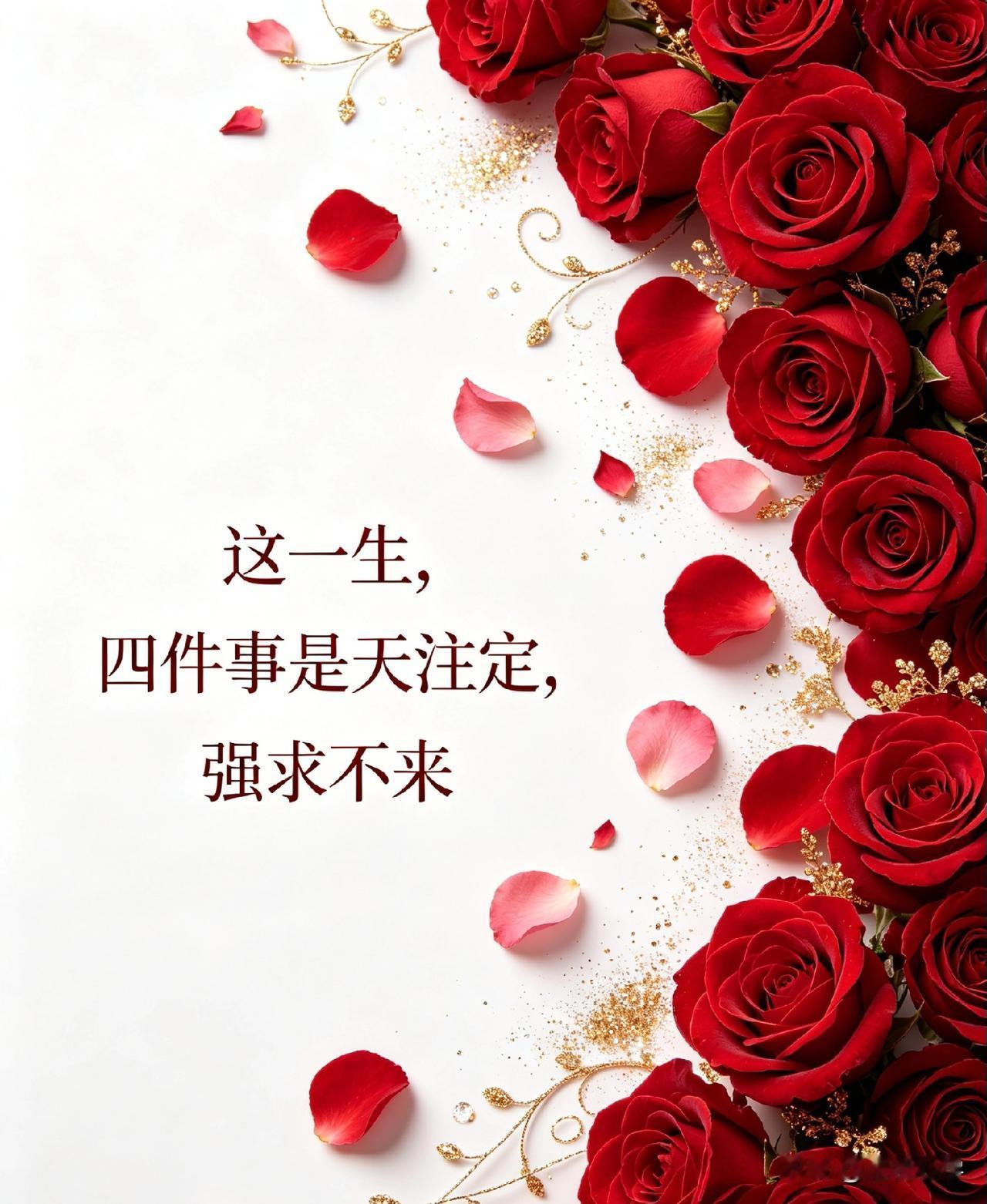 这一生，四件事是天注定，强求不来

你有没有过这样的经历？

拼尽全力去追一个人