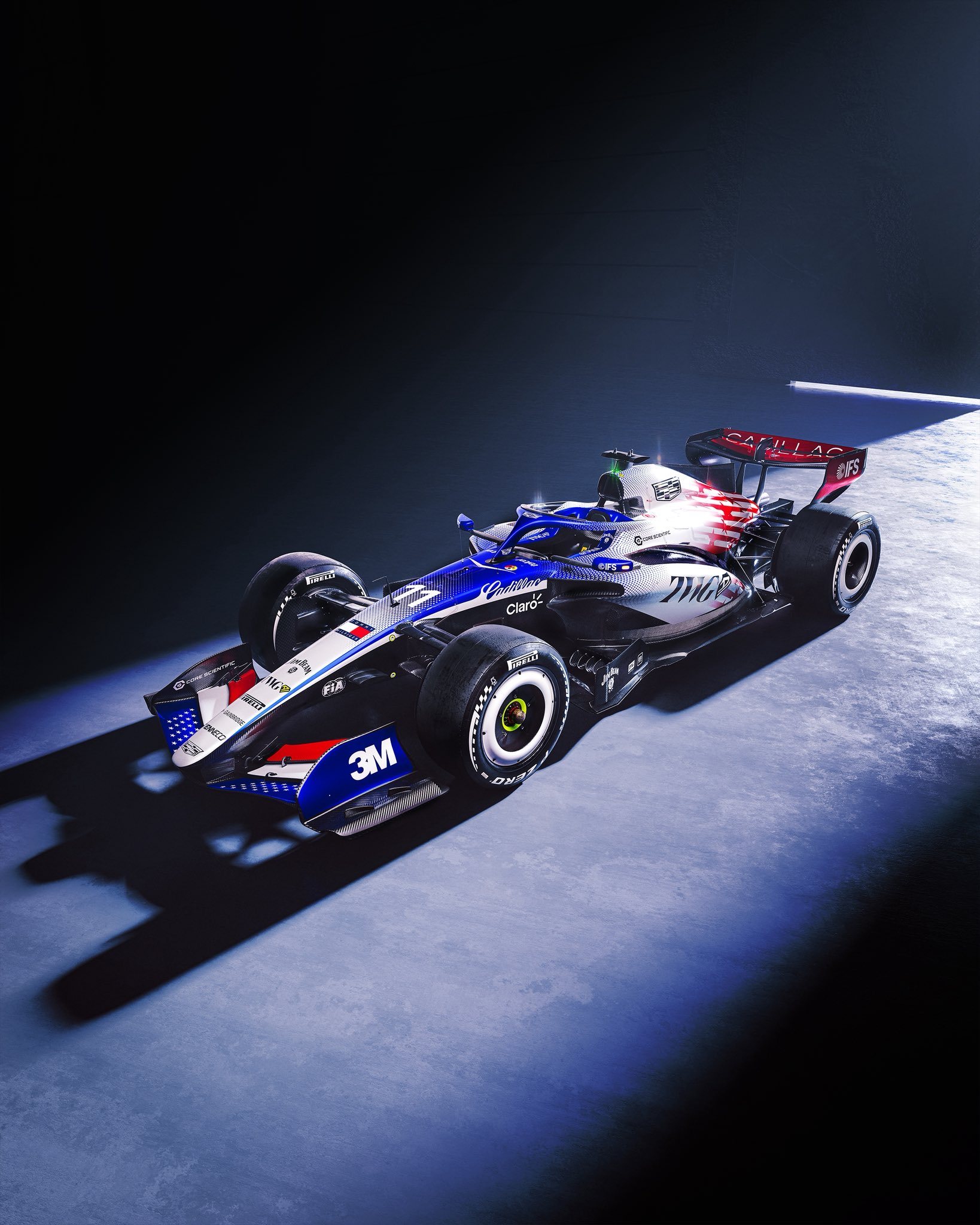 F12026F1英国大奖赛 F1英国大奖赛凯迪拉克车队特别版涂装 