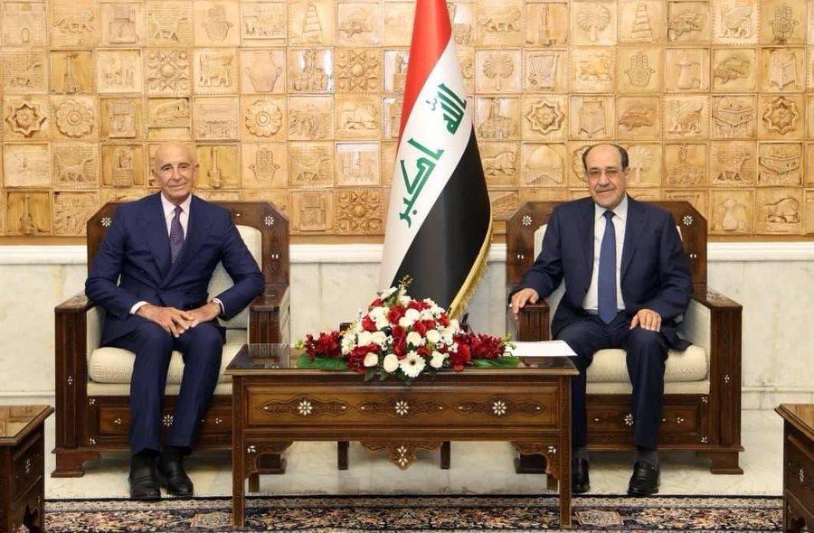 伊拉克“法治国家联盟”主席、伊拉克总理候选人努里·马利基先生会见了美国叙利亚问题