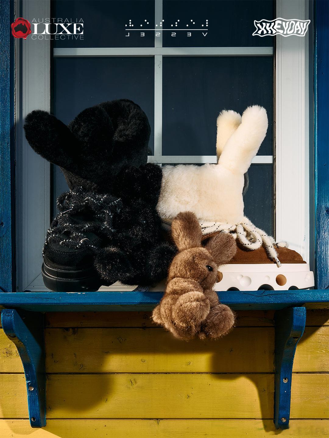 这双雪地靴，是写给大人的童话✨️来自xVESSEL × Australia Lu