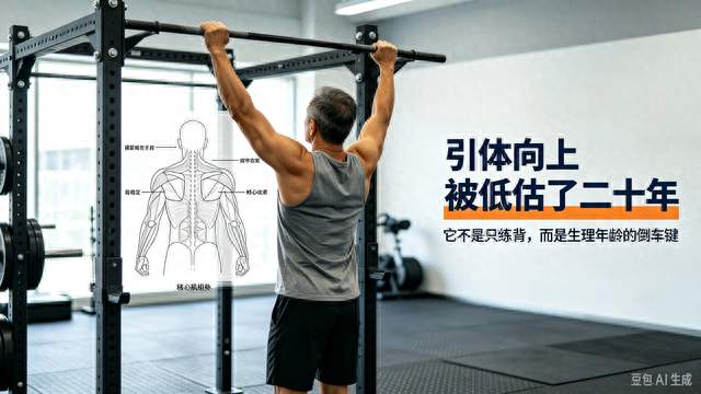 引体向上被低估了二十年：它不是练背动作是“生理年龄”的倒车键
