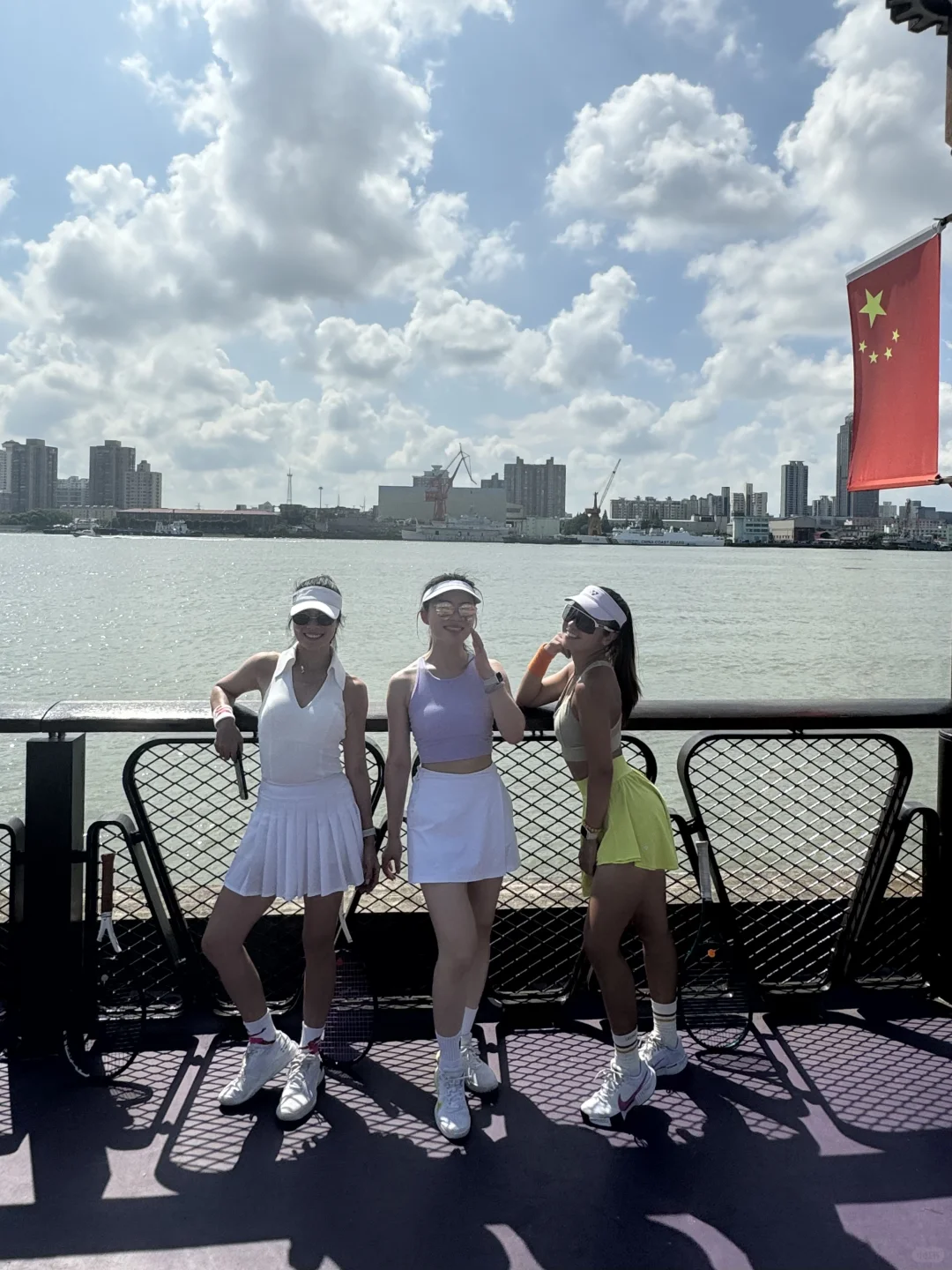 晨练三小时🎾🎾🎾拍照占一半