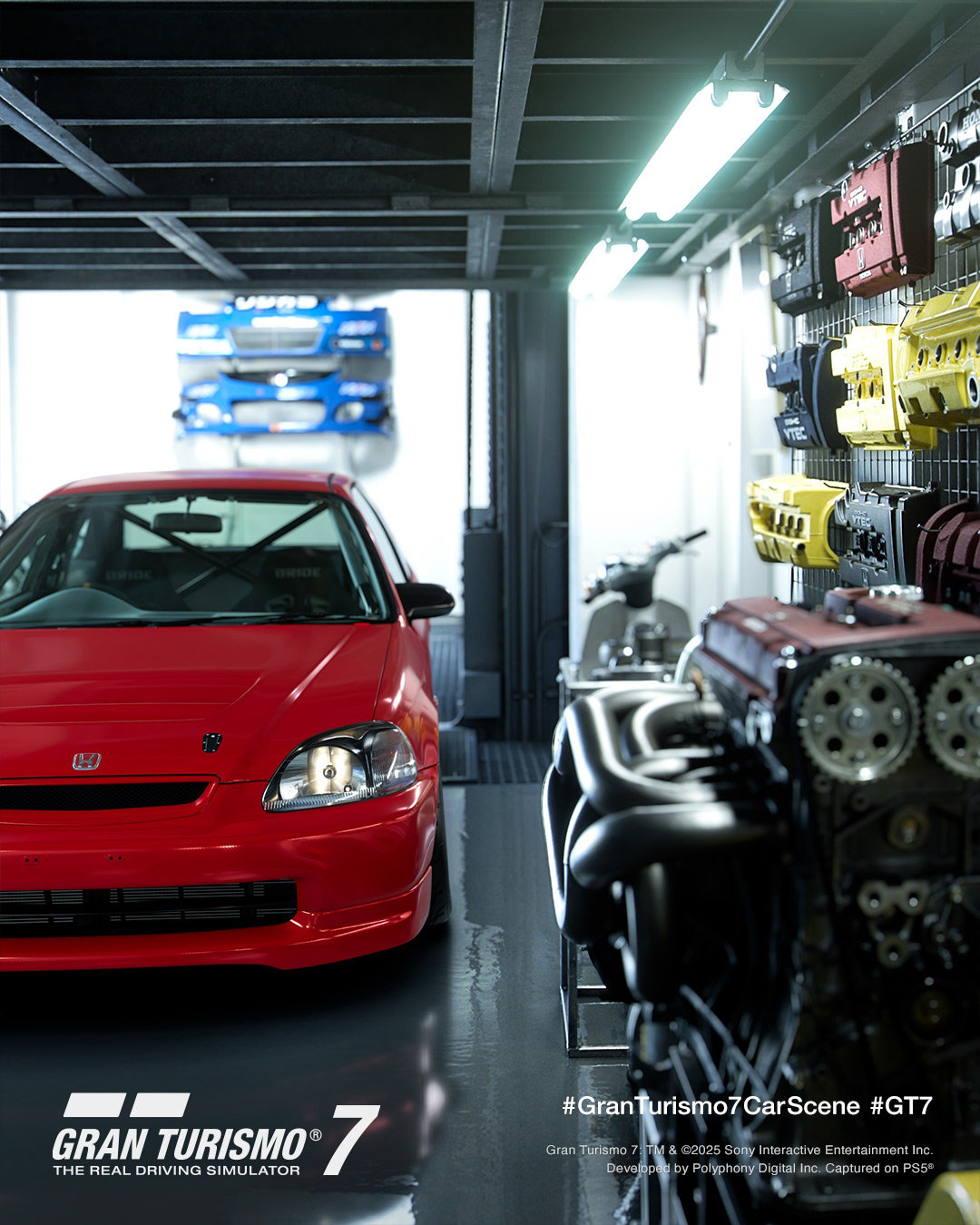 GT7 x 本田思域TypeR EK9 EK9 VTEC GT7 本田思域Typ