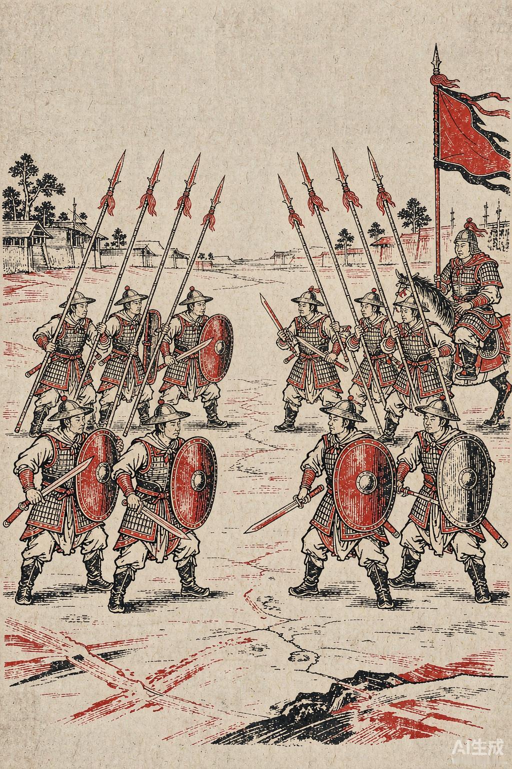 明朝最会打仗的将军，回家连大气都不敢出。
戚继光怕老婆，在明朝官场上不是秘密。他