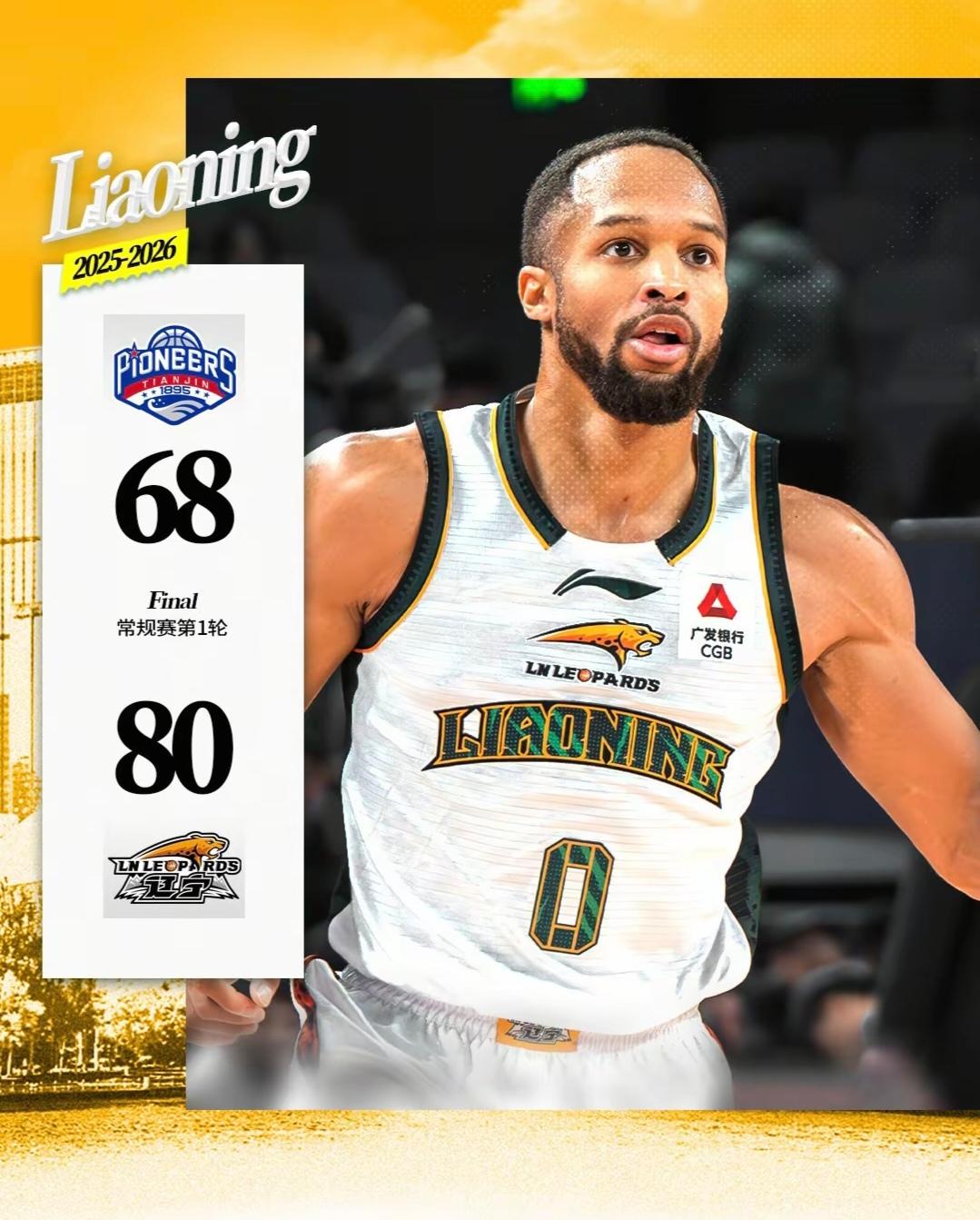 开门红就好，第一场打的都生涩，球员能力决定比赛
——点评CBA第一轮辽宁本钢客场