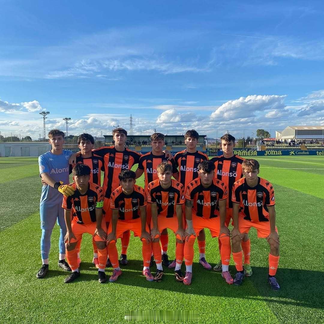 陈雨晟【西班牙U19荣誉联赛(1) 第7组第6轮】10月26日，帕塔科纳U19A