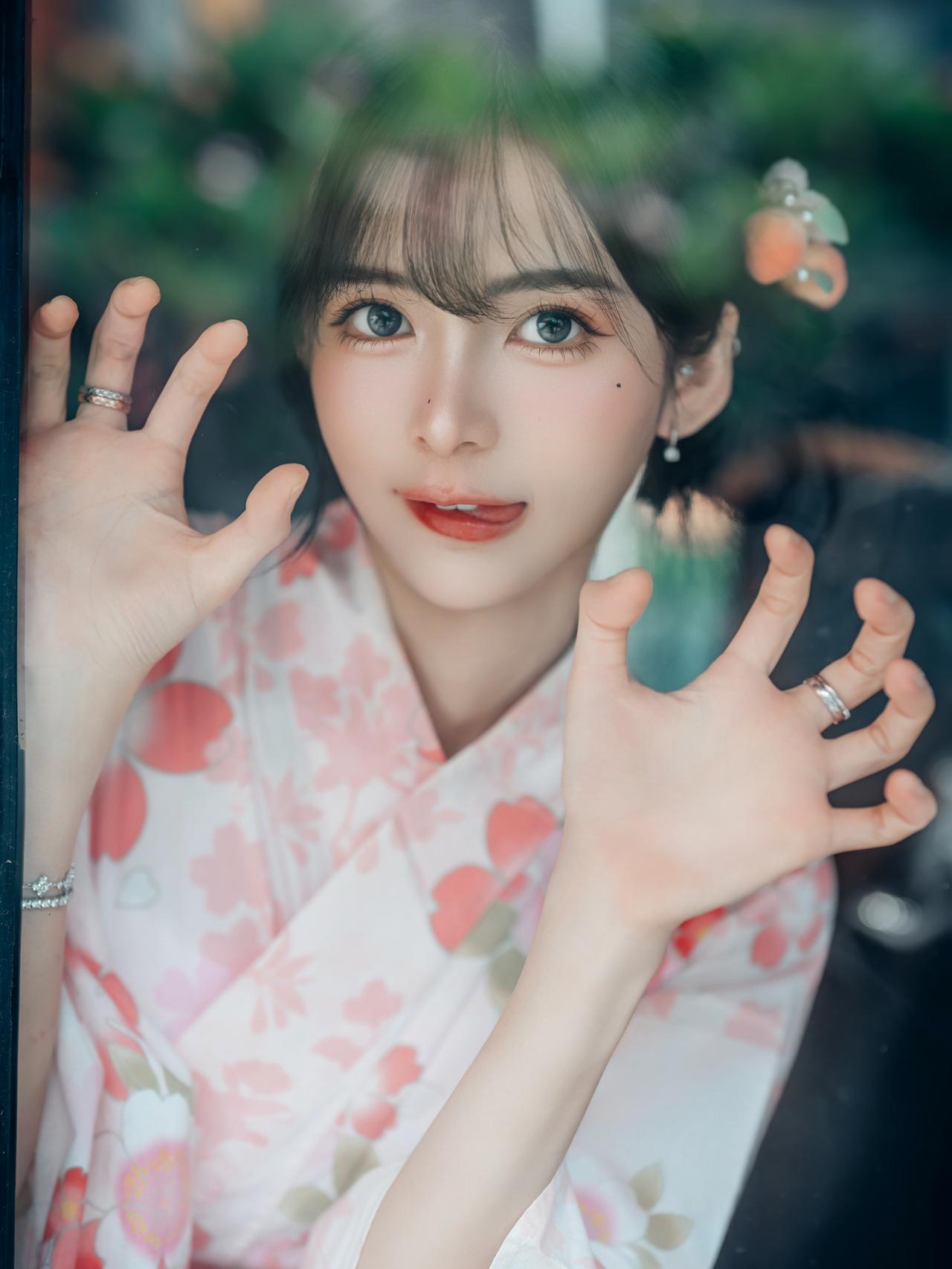 台妹画报，和服美少女！