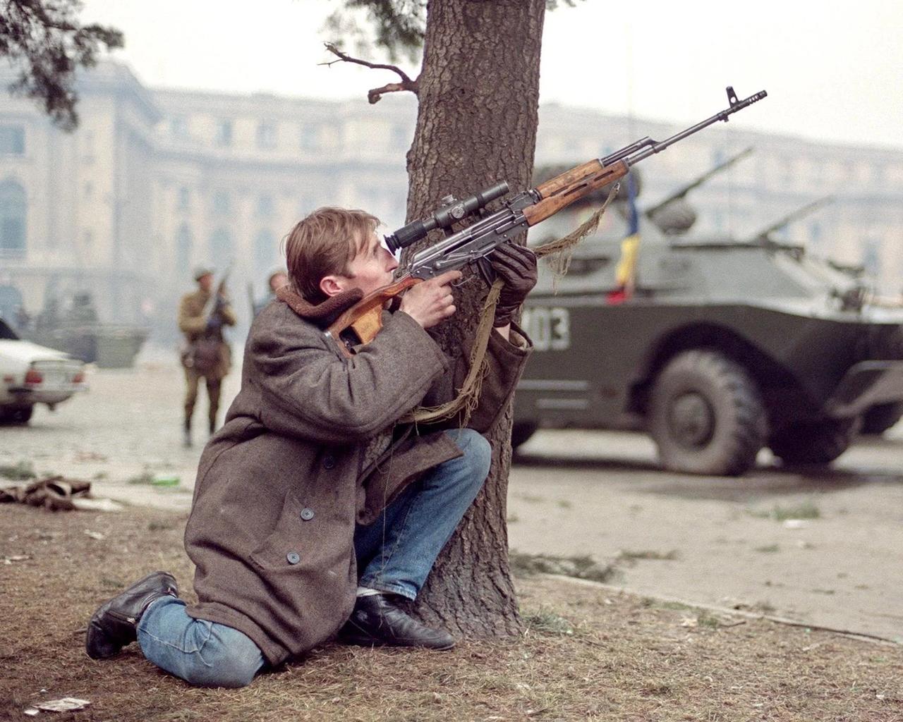 罗马尼亚事件中的psl精确射手步枪