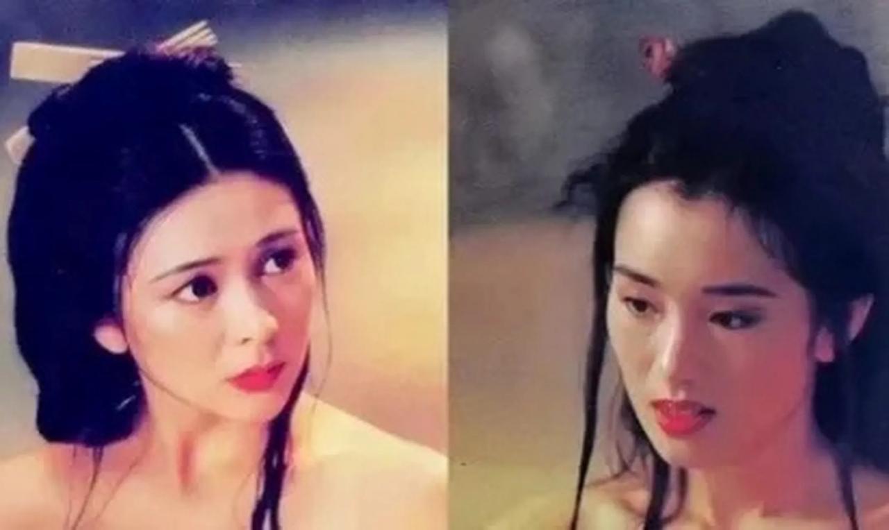 当年拍摄电影《西楚霸王》的时候，两位美女巩俐和关之琳为争夺吕雉这一角色而闹翻了，
