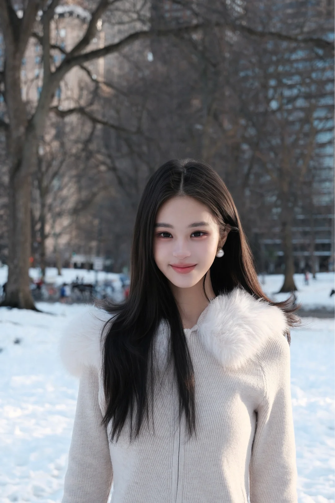 一点都不冷的暴雪后