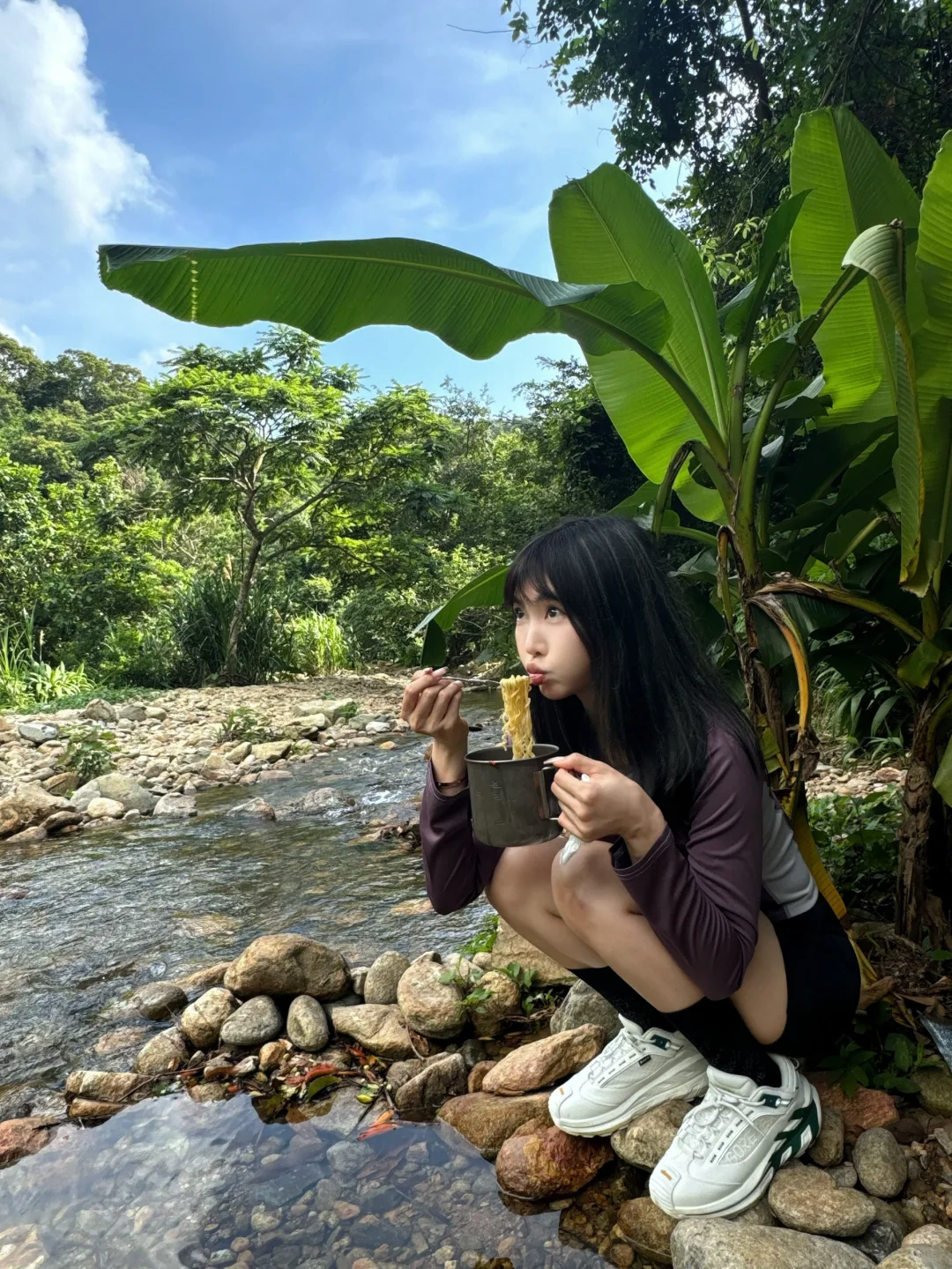 每次溯溪最期待的环节
