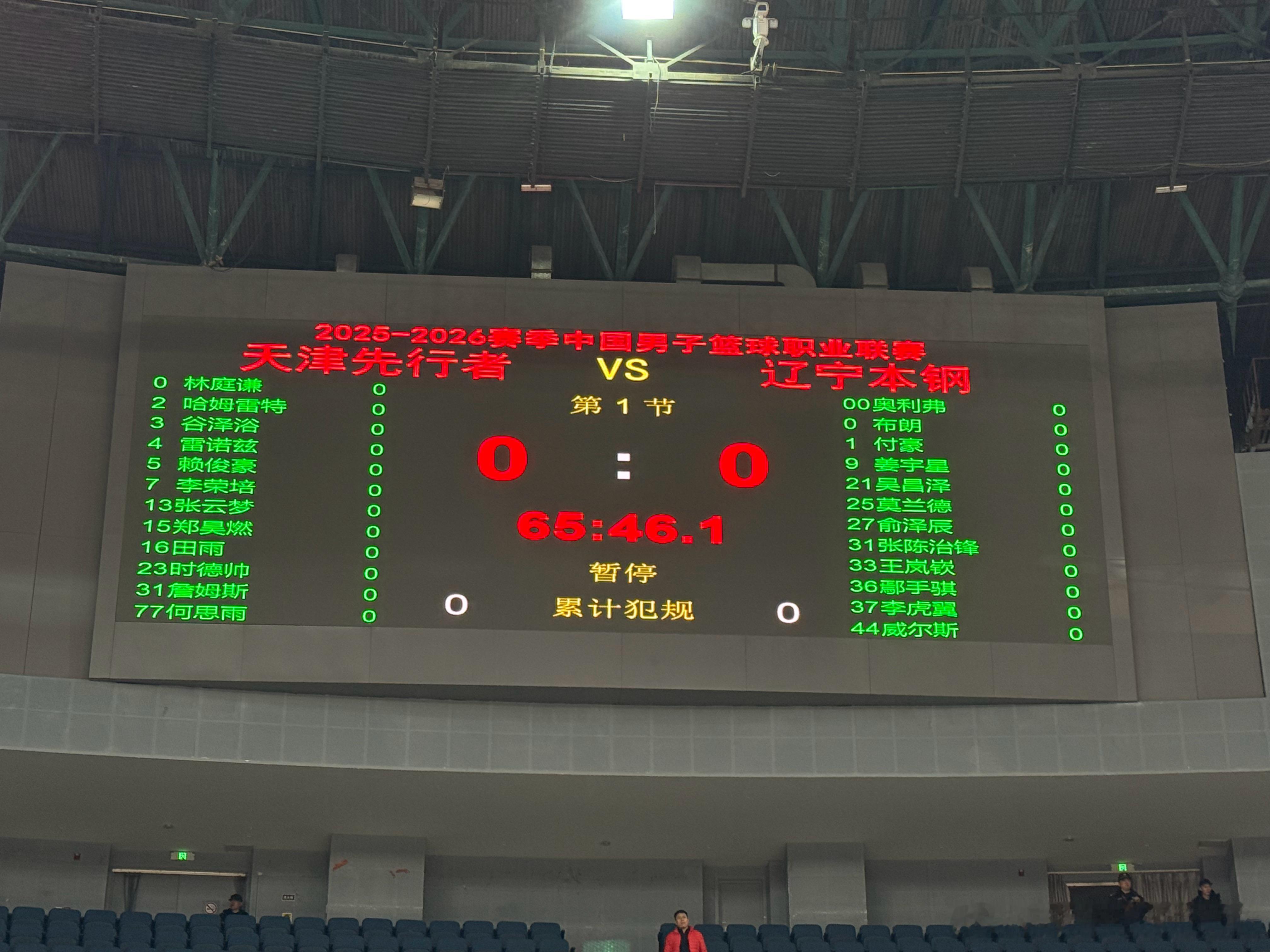 今日份的大名单！二哥缺阵 大C复出！天津男篮vs辽宁男篮 CBA天津vs辽宁