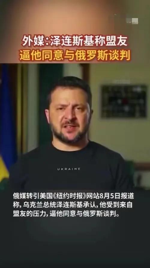 这个盟友可能不是美国，而是欧盟？

美国《纽约时报》网站8月5日报道称，乌克兰总