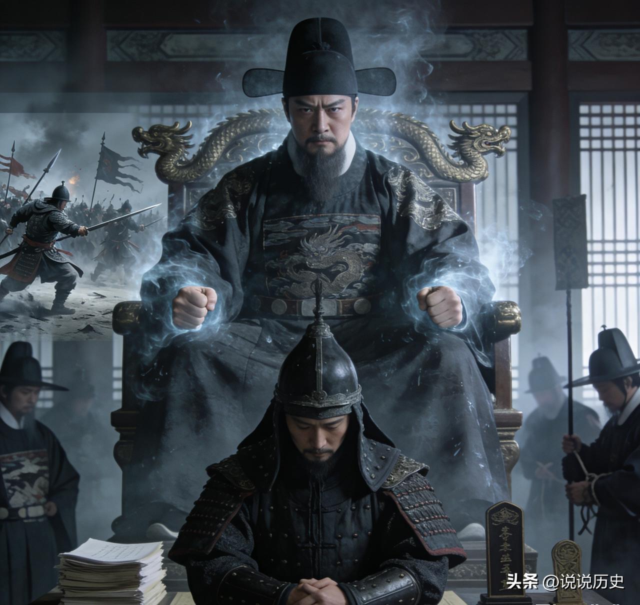 1415年，朱棣召新入宫的小贡女侍寝，发现她早已不是处子。朱棣大怒，一脚将她踹下