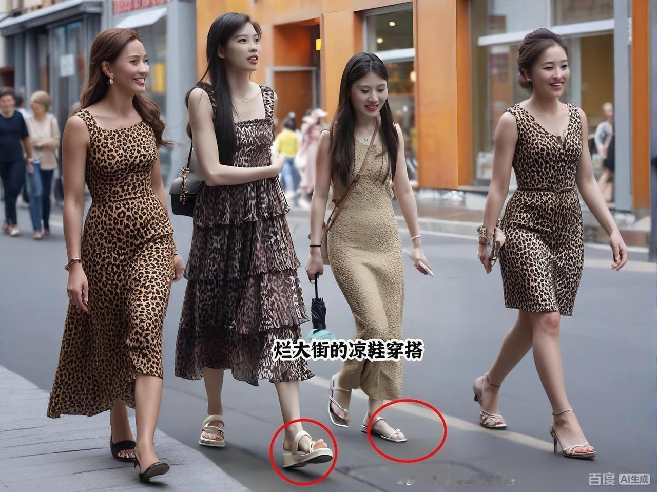 你发现了吗？今夏，凉鞋，真的已经 “凉”了。

明明全国气温狂飙，天天突破35℃
