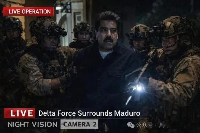 烽火问鼎计划 有消息称马杜罗夫妇是在床上被美军特种兵抓捕的，这个消息尚未确定，但