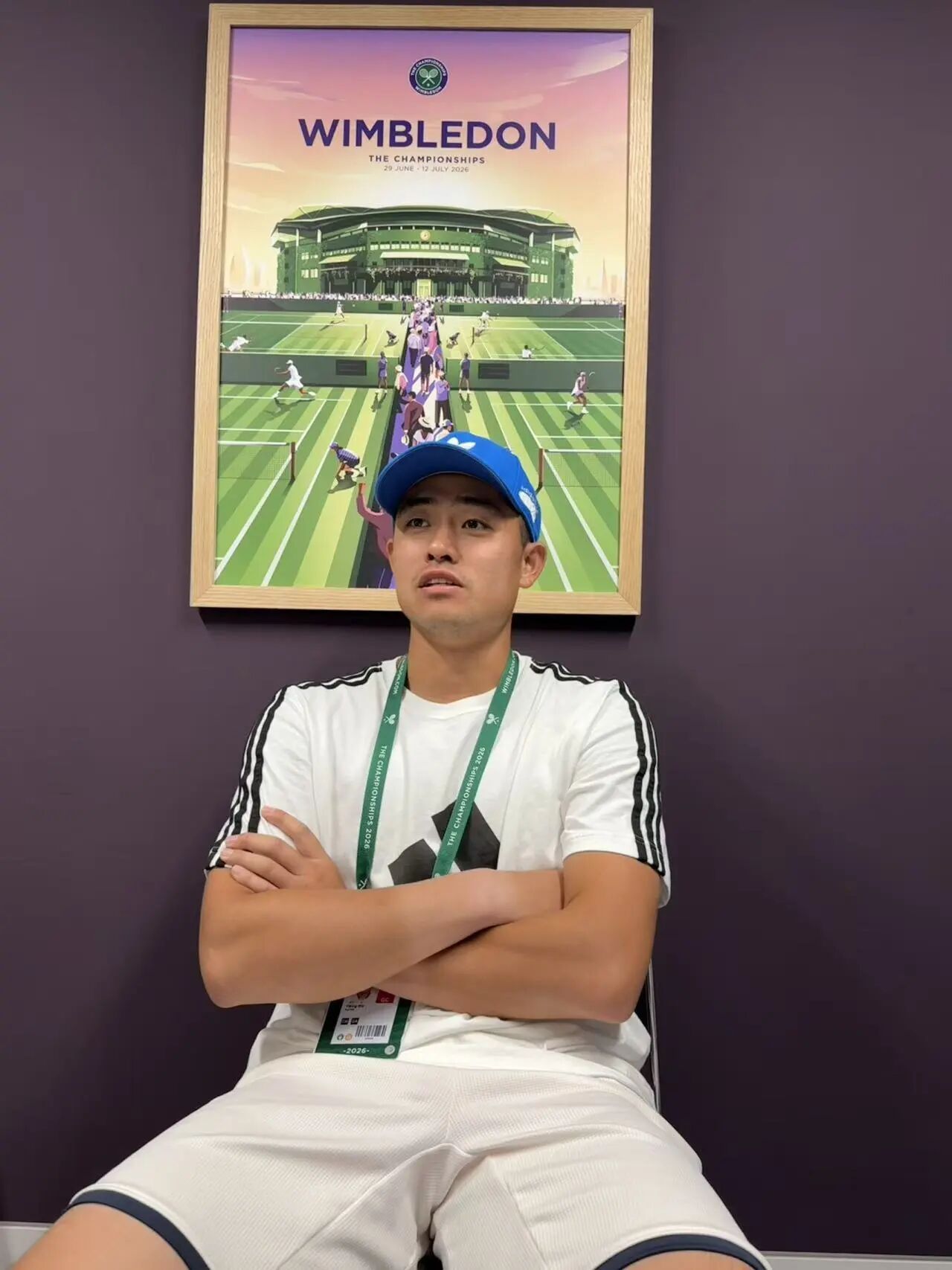 吴易昺展望对阵德约科维奇吴易昺vs德约科维奇温网2026吴易昺在温网赛前接受采访