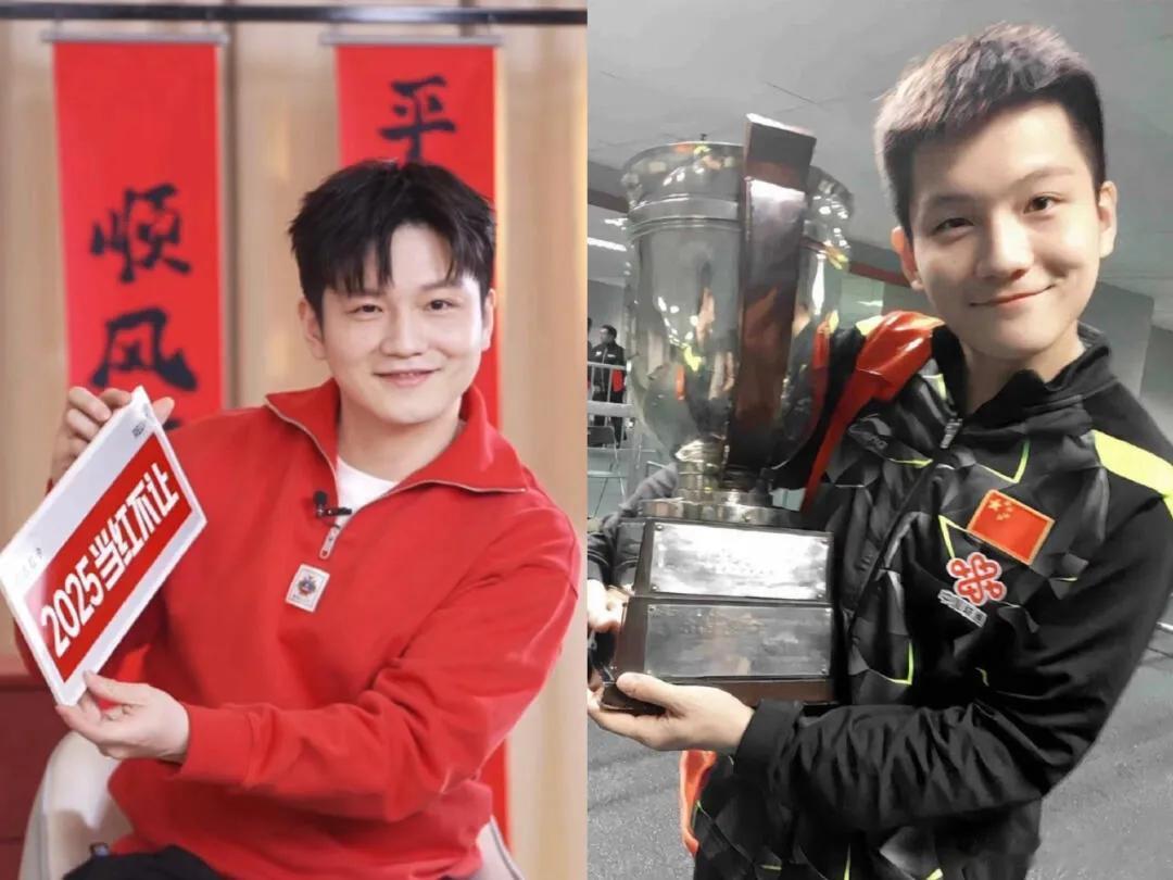 樊振东一点没变，10年还是少年！
刻在骨子里面的素质和教养，小样很开心，就是要做