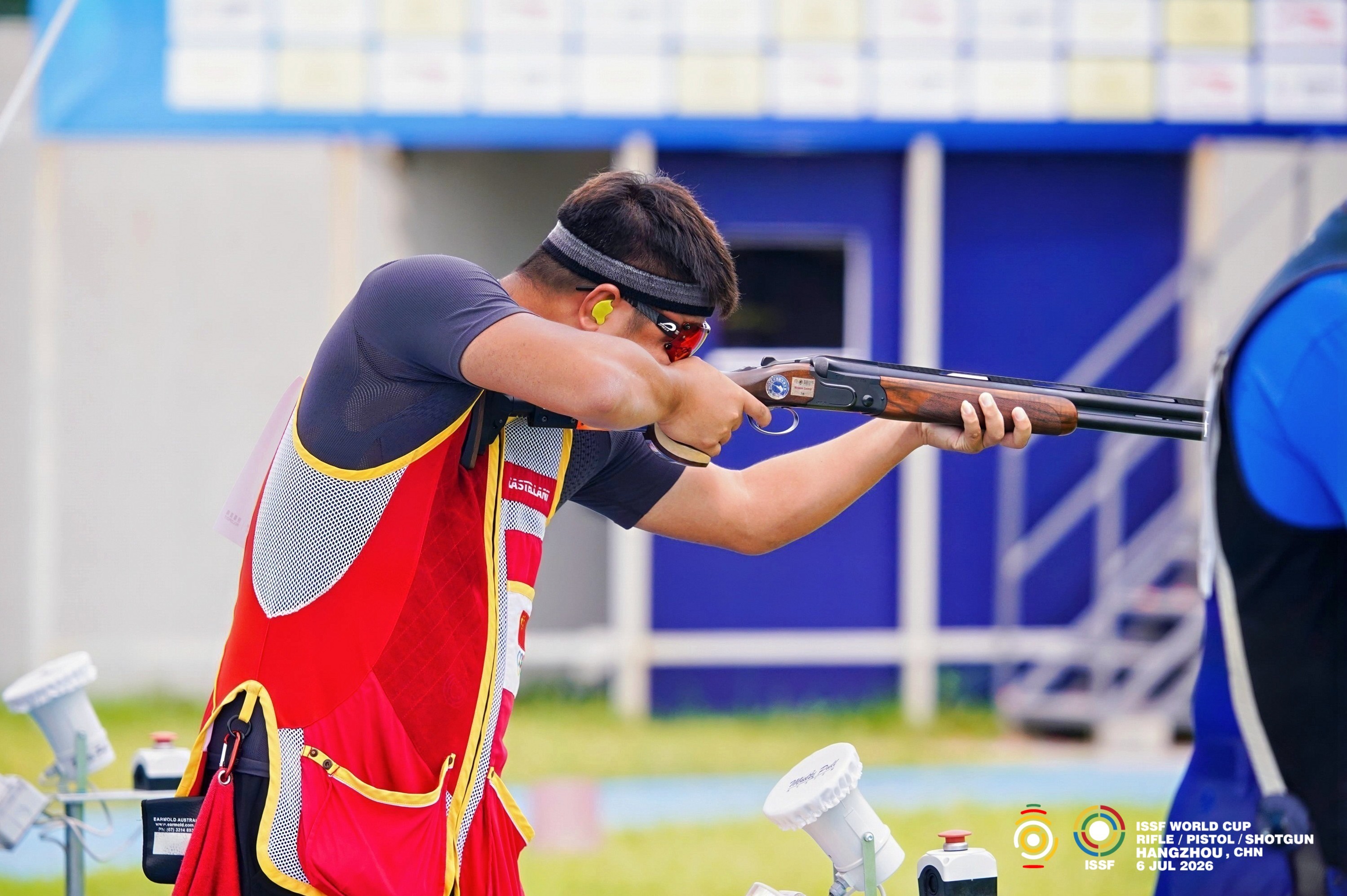 2026射击全项目世界杯中国站（杭州）男子多向飞碟资格赛第二日官方图片齐迎202