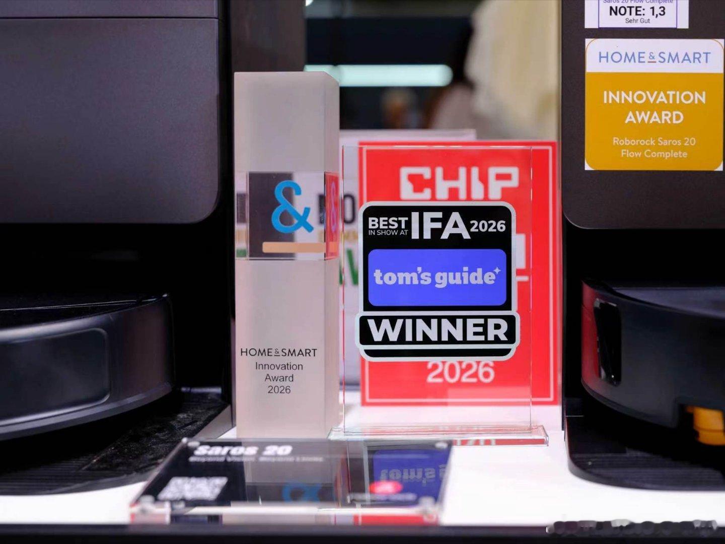 🏆荣耀加冕！石头科技闪耀 IFA 2026，实力斩获多项全球重磅大奖！💥从室