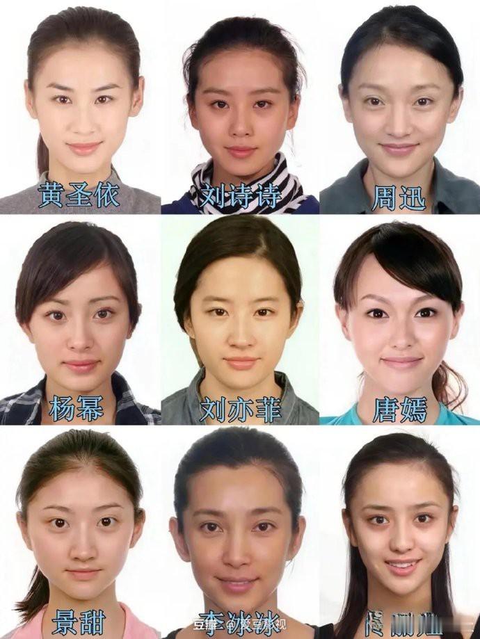 女明星出道前素颜照曝光，与现在相比，差距究竟大不大？ 