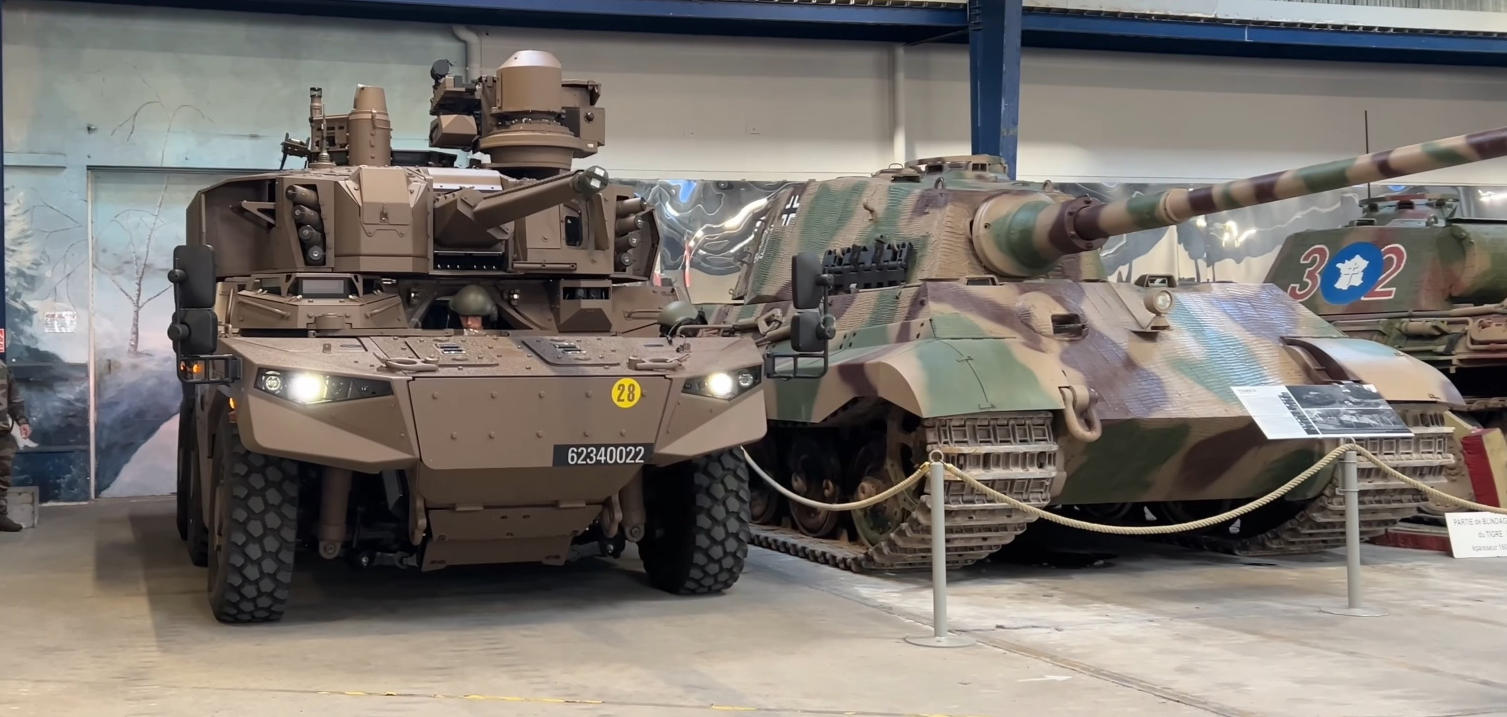 Jaguar (EBRC)和Tiger II，都是肥猫[喵喵] ​​​