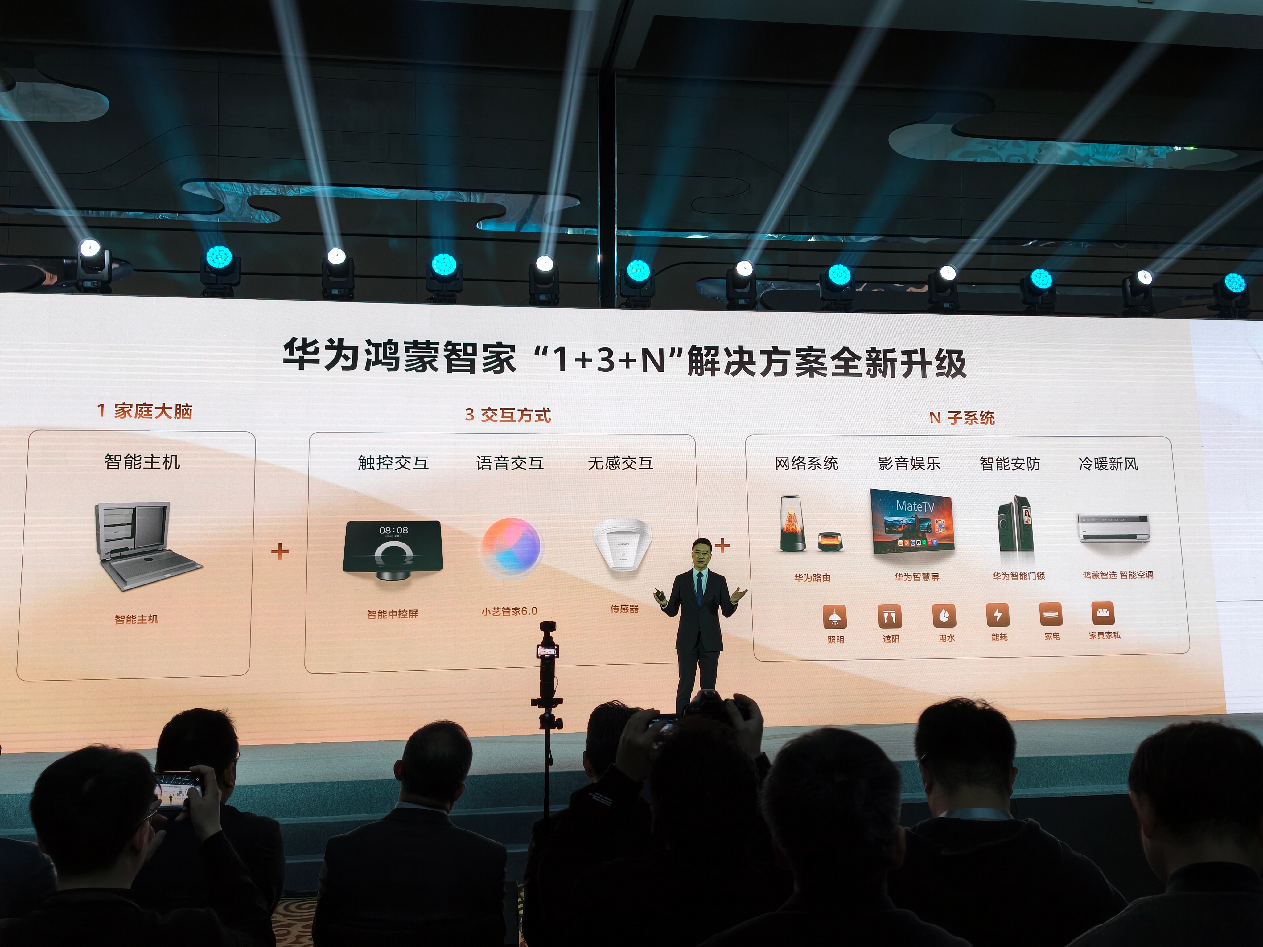 华为鸿蒙智家又又又升级了最重要的是三点：1+3+N，从过去“2”连接升级到“3”