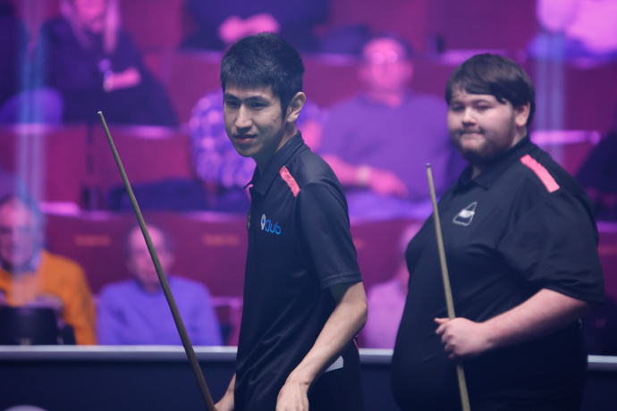 #姚朋成资格赛一阶段7比2瑞安戴维斯# 2026斯诺克世锦赛资格赛144进112