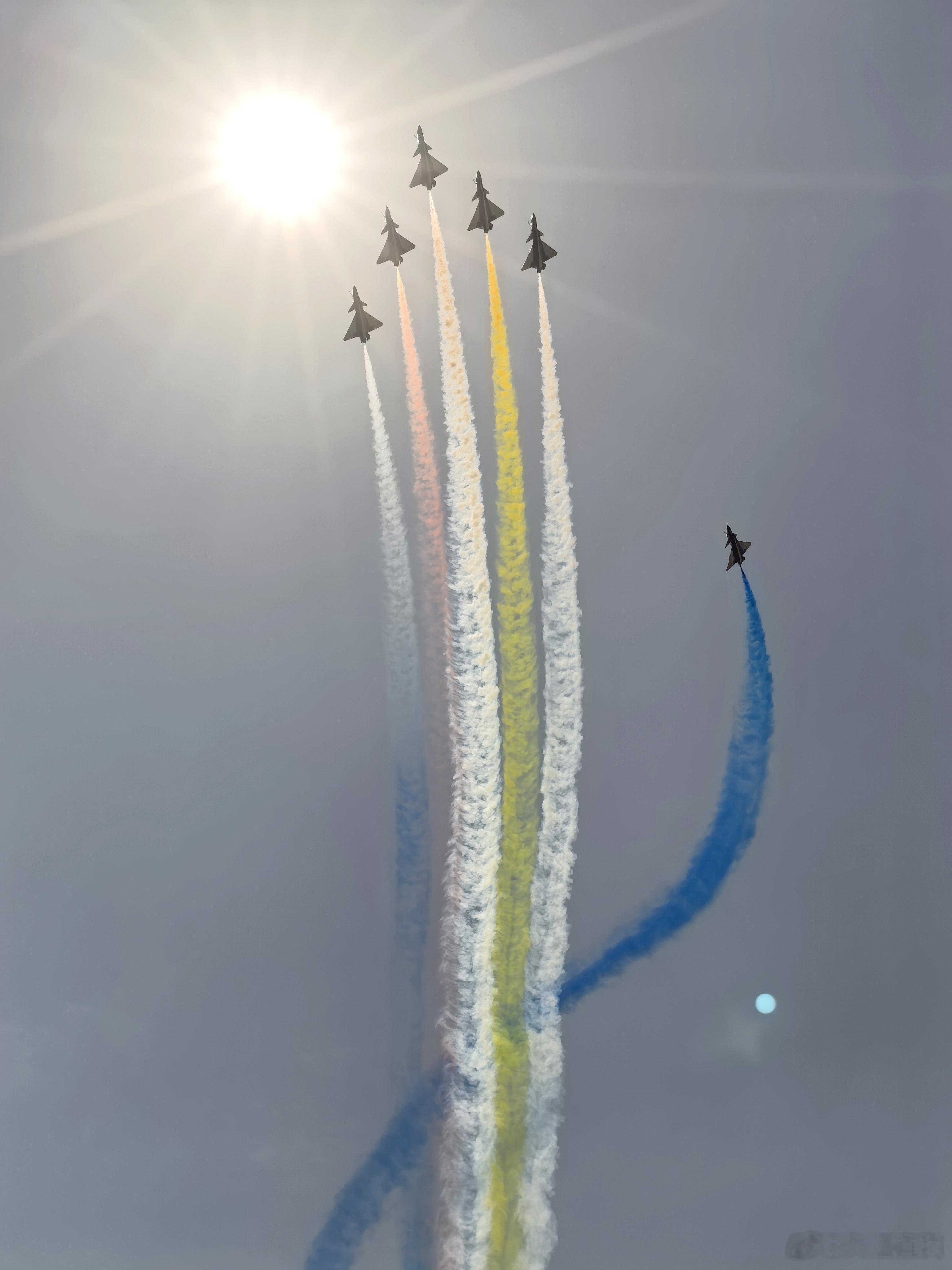 珠海航展踩点！手机有一张就够了！#陆地航母珠海航展完成全球公开首飞##珠海航展惊