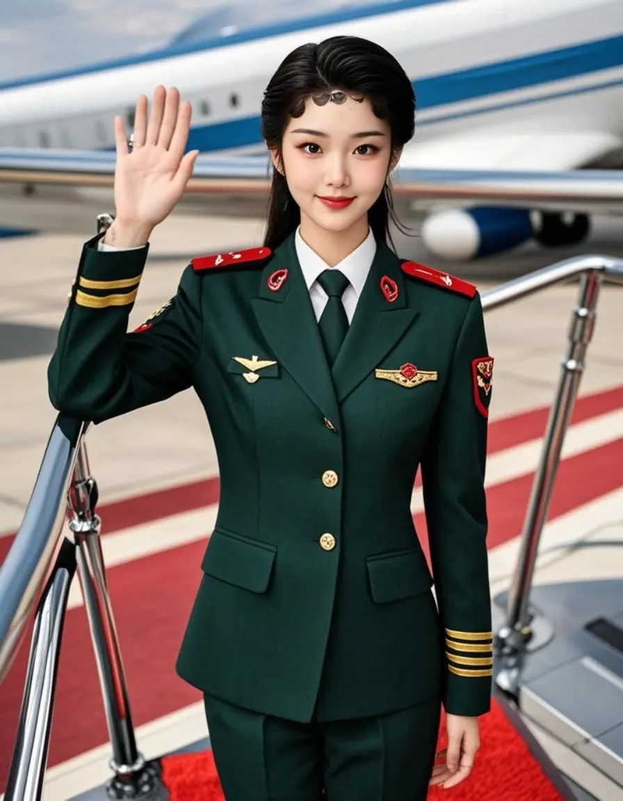 AI军装英姿