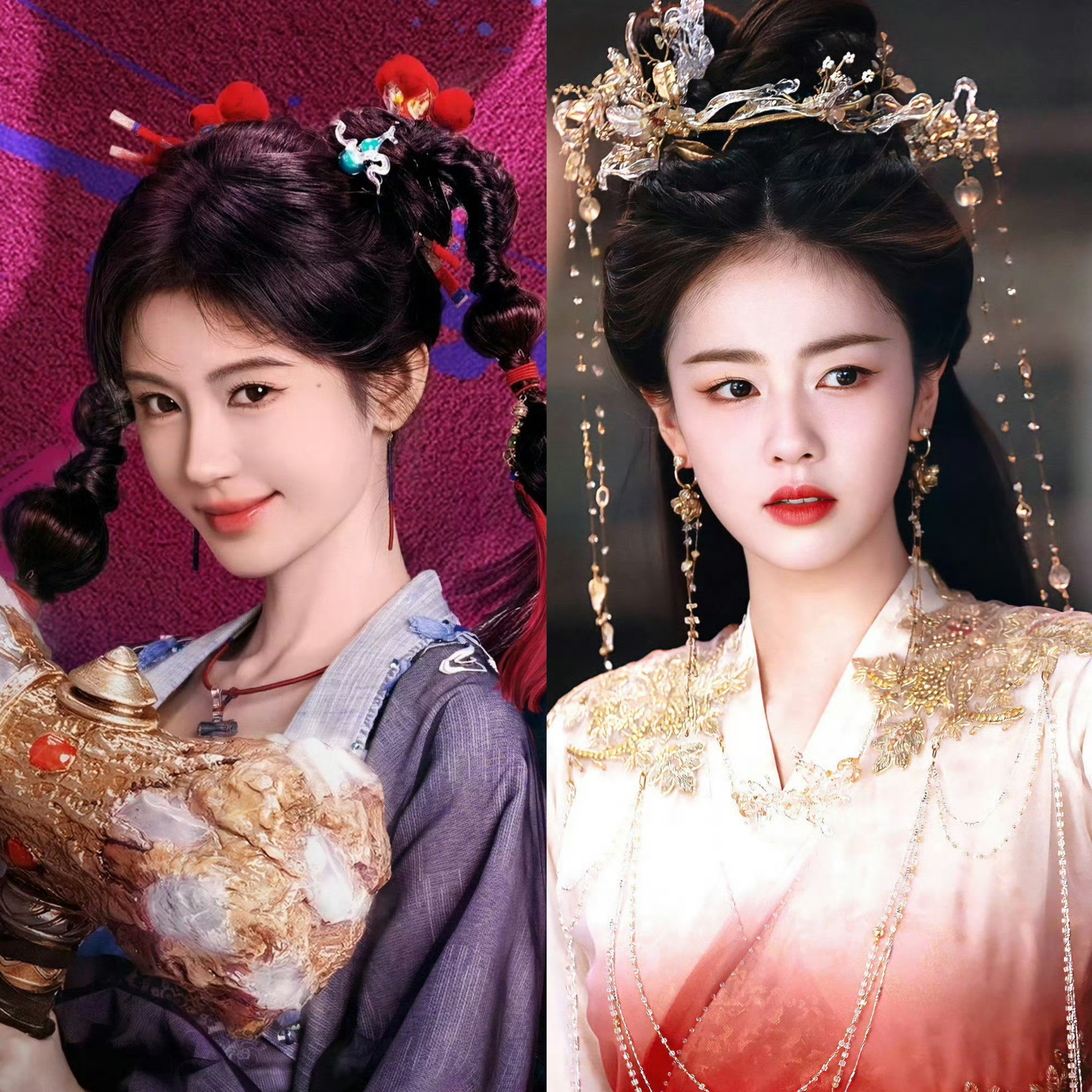 理性讨论，鞠婧祎和白鹿都是94年的，白鹿已经拍了好几部现实题材年代剧，为什么小鞠
