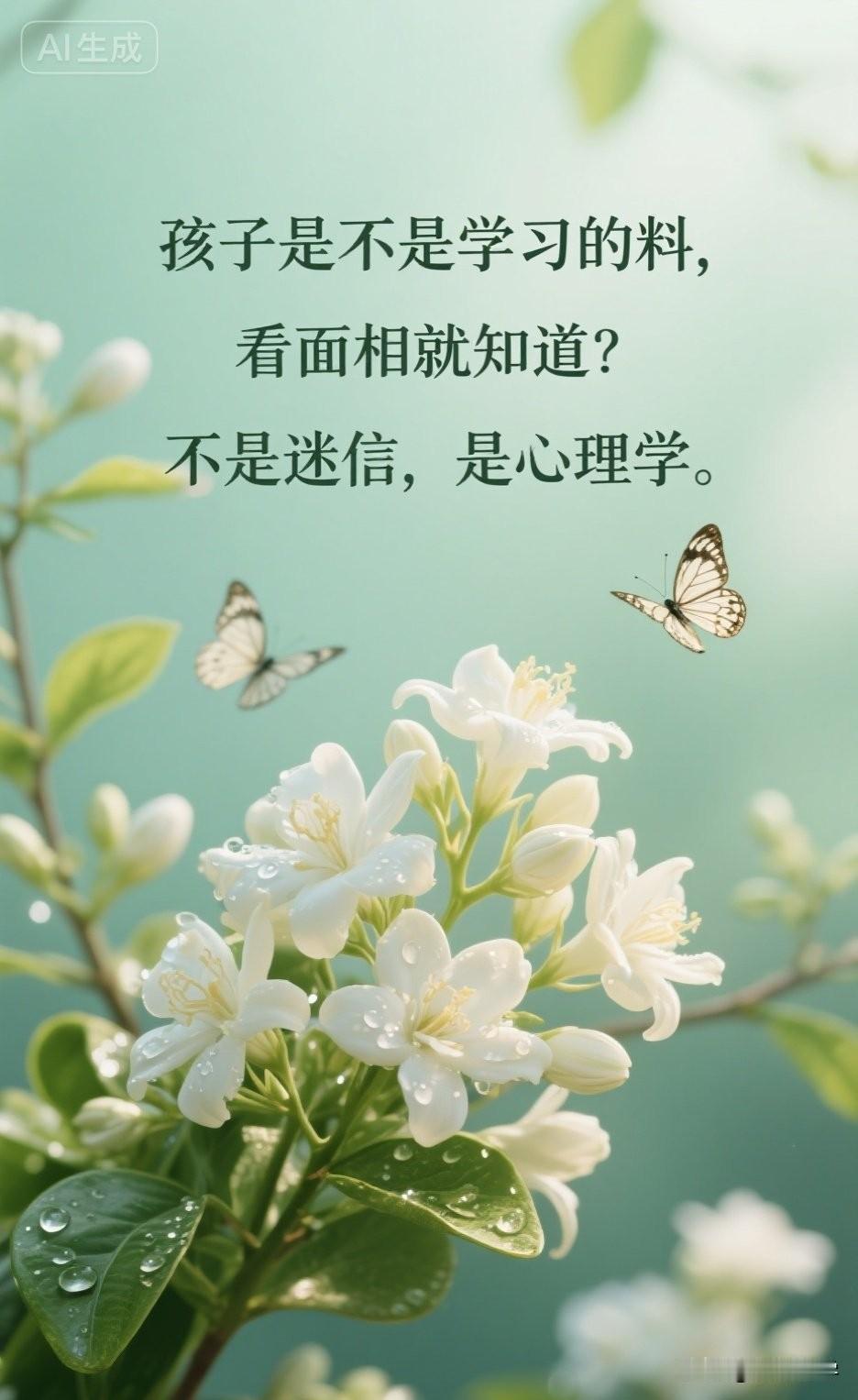 孩子是不是学习的料，看面相就知道？不是迷信，是心理学。

曾国藩在《冰鉴》里说：