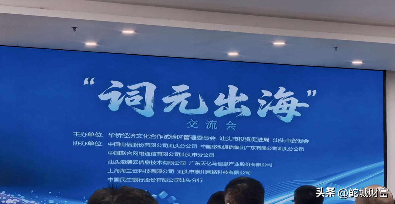 汕头作为全国首个跑通“词元（Token）出海”全链路闭环的城市，依托“国际海缆+