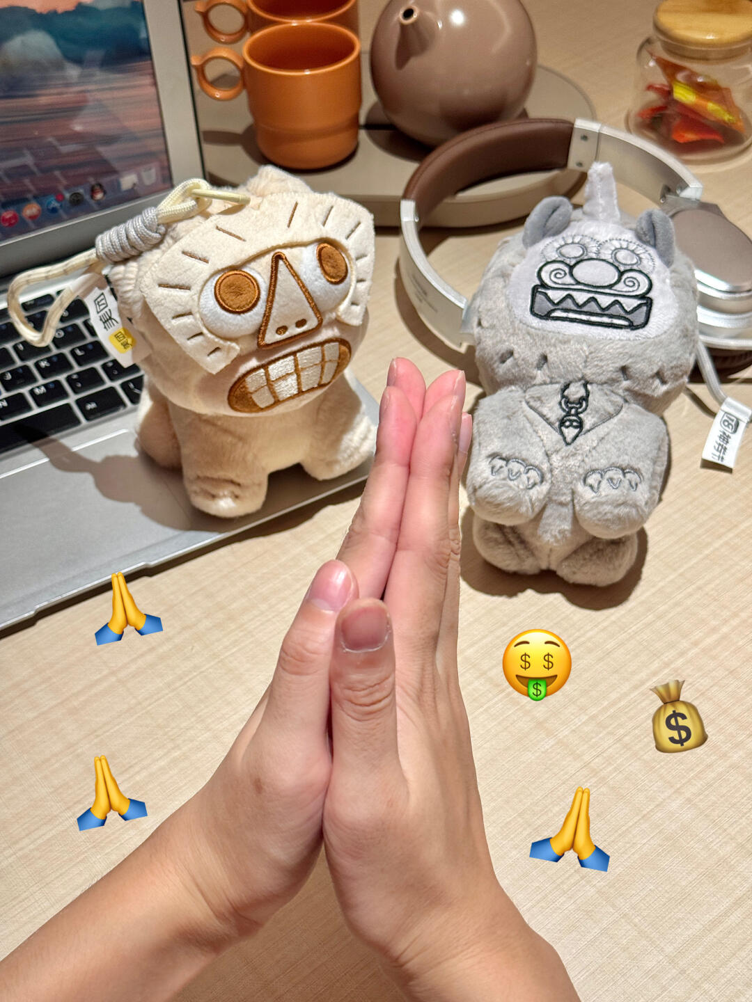 啊…真的领到了！石狮子也太可爱了！！