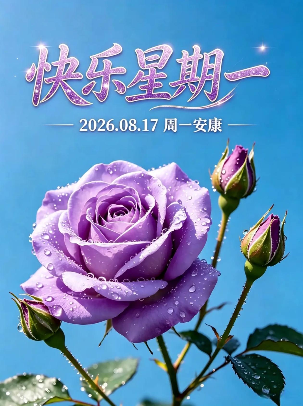 [福]2026./8月17日，清风染秀景，浅秋入画廊[福]
 
[彩虹]周一早安
