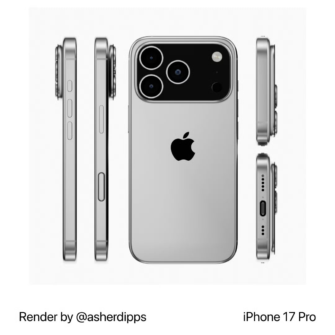 iPhone17Pro模具曝光 这...有点太丑了。但好在能看出来是新款的iPh