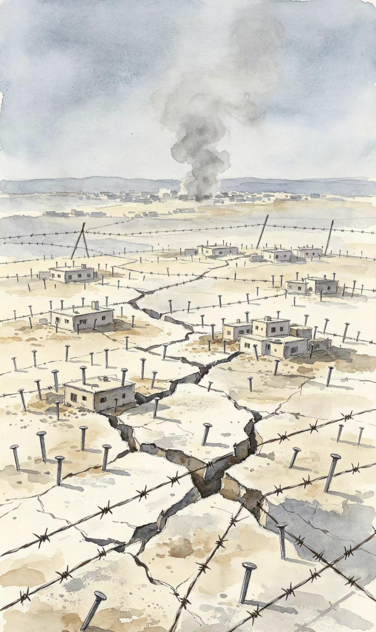 如何看待约旦河西岸的局势约旦河西岸正被切割成一座没有出路的孤岛。在这片被定居点与