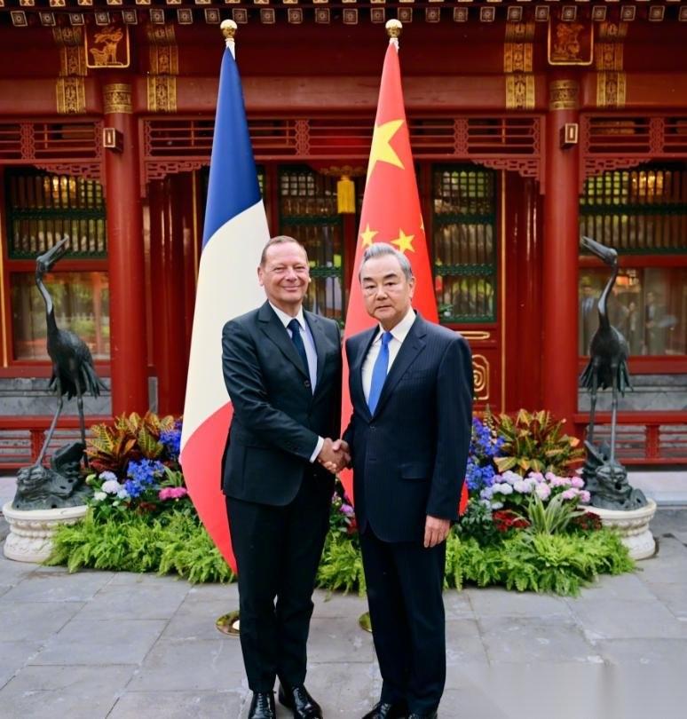 法国答应中国了。北京时间5月8日，法国总统外事顾问博纳奔赴北京。
他和中方高层坐