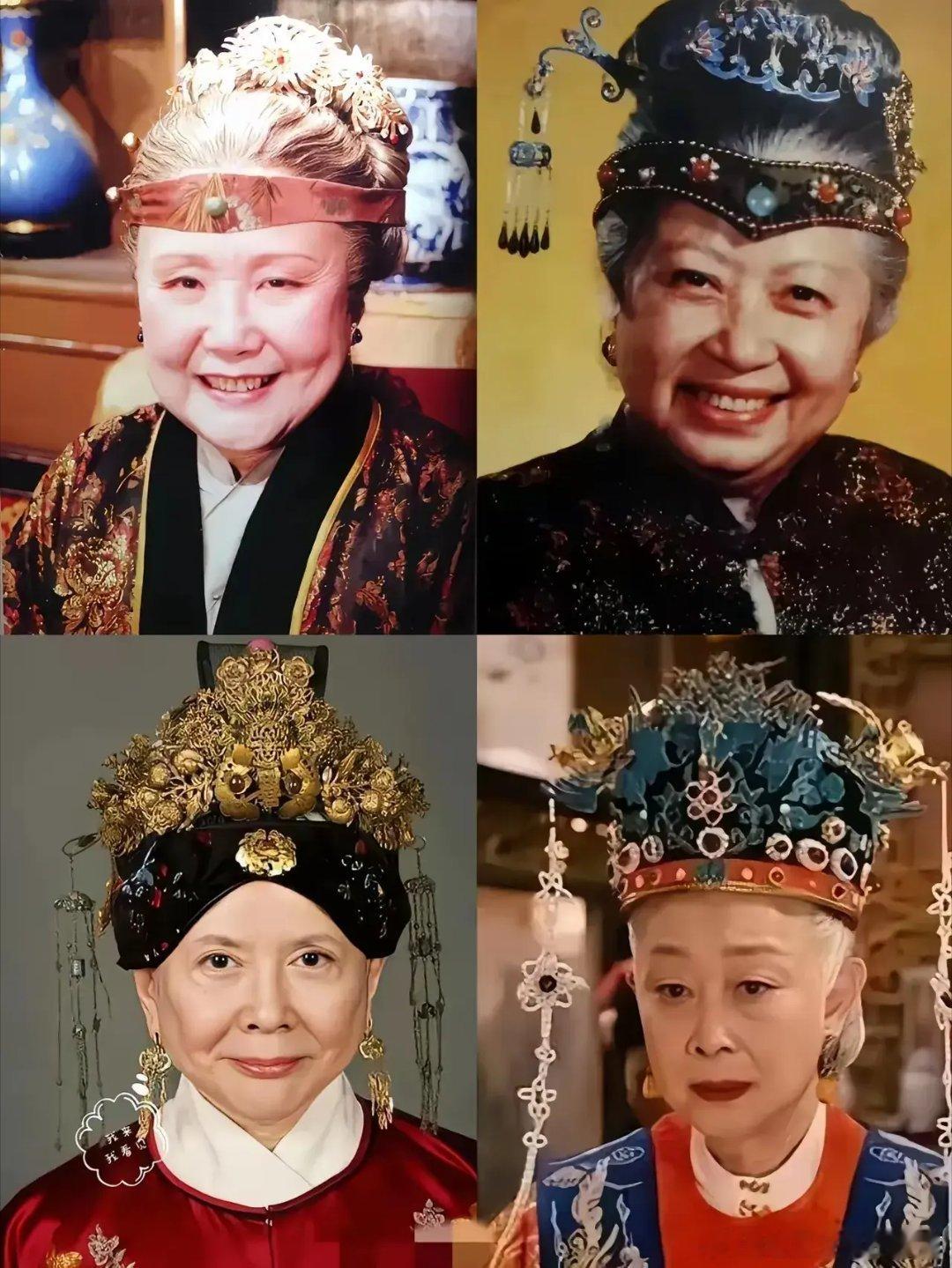 一男子看红楼梦，结果发现四版贾母中，原来​87年版的贾母，是演的最普通的。说白了