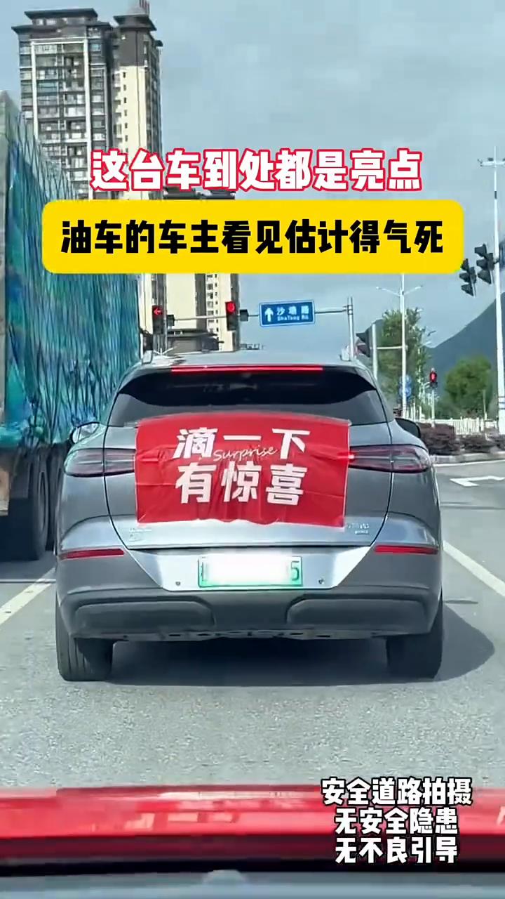这台车到处都是亮点，油车的车主看见估计得气死。
无安全隐患，无不良引导。