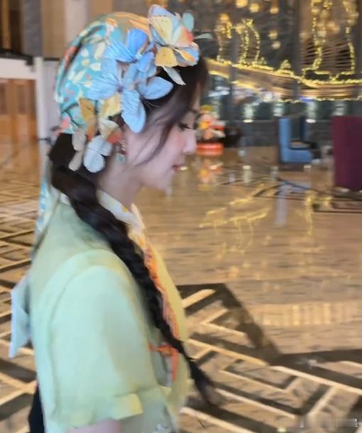 白鹿奔跑吧今日出妆路透 、白鹿美丽清新的花仙子春日仙女上线！白鹿奔跑吧出妆路透清