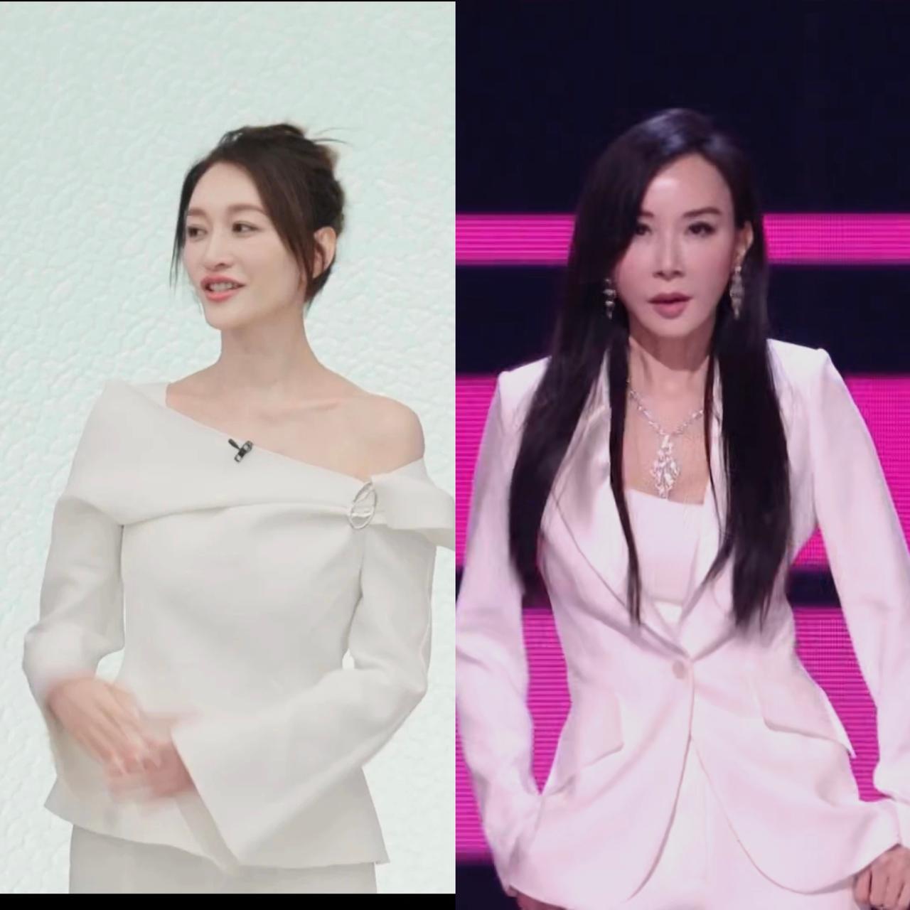 李小冉真的白月光啊，比萧蔷美啊。什么是人间富贵花，这才是啊。
同样白衣服，李小冉