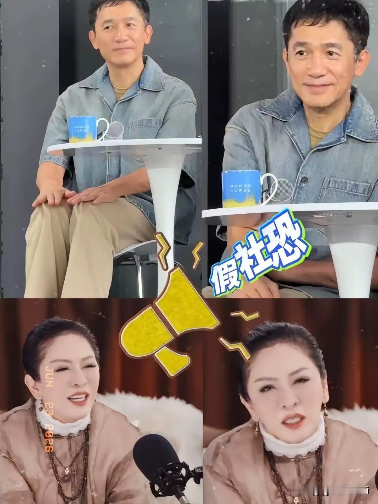 最近向太陈岚做客访谈节目《妈妈是门课》，节目话题围绕年轻人动辄把“社恐”挂在嘴边