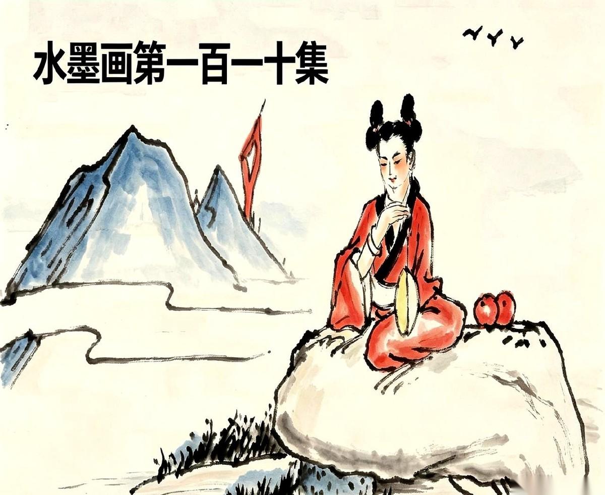 他每天画一幅水墨画，坚持了110天。没有惊天动地，没有万人追捧，只有笔墨和时间。