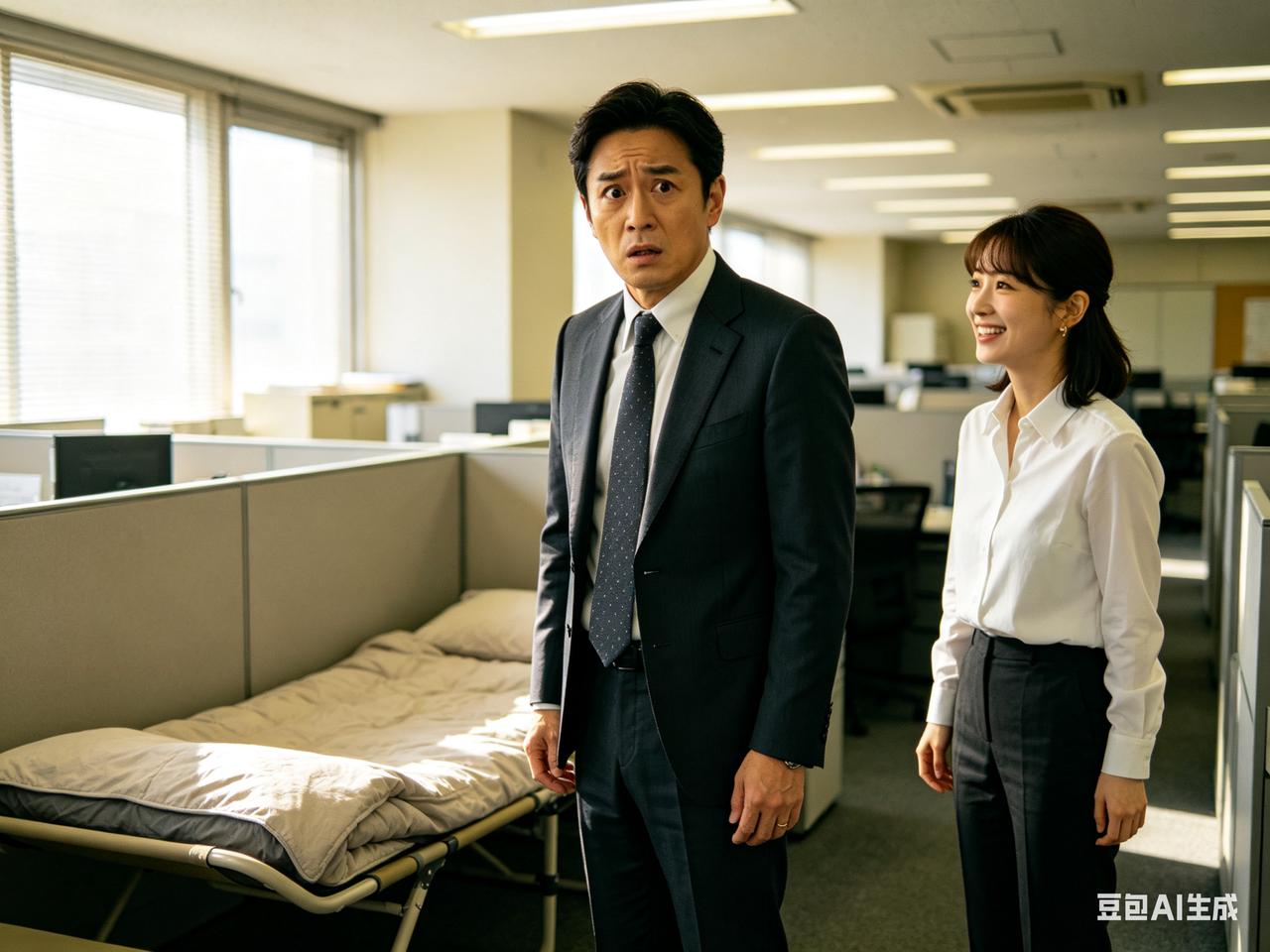 公司来了个新同事，领导说“把公司当家”，他第二天就搬来了被子

公司新同事，女的