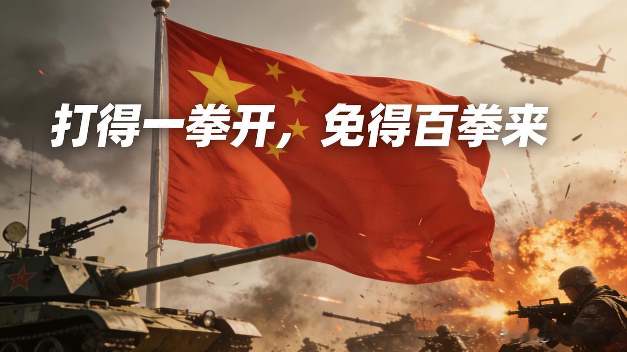 现在不是敢不敢开第一枪的问题，而是敢不敢有一战的胆识！这话听着刺耳，但道理透亮。