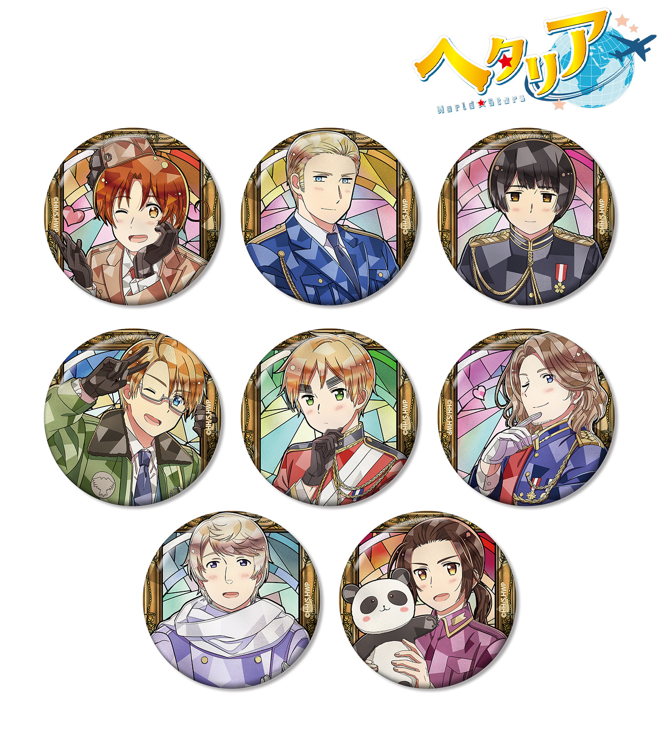 APH黑塔利亚 【新周边】【予約開始】アニメ「ヘタリア World★Stars」