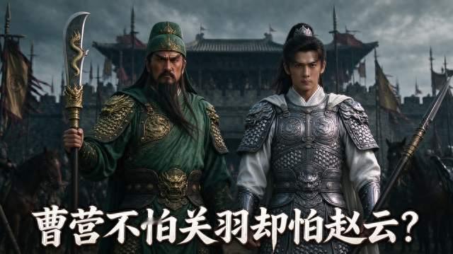 曹营众将不怕关羽却怕赵云？两人的作战特点，早已注定了差距