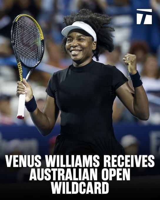 大威廉姆斯收获2026澳网外卡，
她已经45岁又6个月高龄了。
主要荣誉：
7个